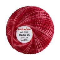 Kaja nite 15 30 g Ariadna 0340 TIEŇOVANÁ ČERVENÁ - NAJVÄČŠÍ VÝBER FARIEB