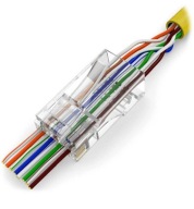 RJ45 ZÁSTRČKA PRIESTOR CAT 6 UTP RJ45T/6 10KS