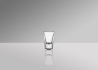 Pohár na vodku (30 ml), rozšírený okraj