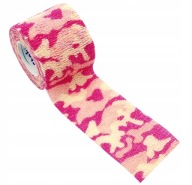 KOHÉZNY ELASTICKÝ BANDÁŽ 4,5 x 5 RUŽOVÝ CAMO