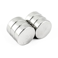 VALEC NEODYMOVÝ MAGNET 12x4 N38 SADA 6 KUSOV