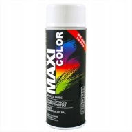 MAXI FARBA V SPREJU LAK RAL 9010 LESK BIELA