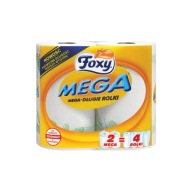 Foxy Mega - Kuchynská utierka, 2-vrstvová, biela