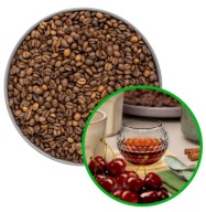 Zrnková káva Arabica ČEREŠNE V ROM 100g Čas na čaj