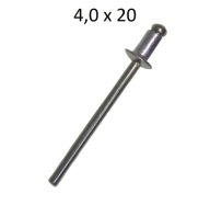 SLEPÉ NITY 4,0x20 hliníkové - oceľové balenie 100 ks. ZĽAVA!