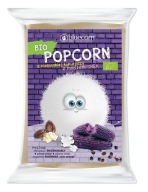 Modrý kukuričný popcorn s bambuckým maslom vhodný do mikrovlnnej rúry 100g