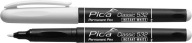 Permanentné biele pero PICA 532, okrúhle 1-2 mm