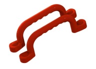 SLNKO - IHRISKO RÚČKY 240 mm - 2 ks S ČERVENÝMI SKRUTKAMI RD