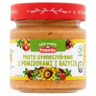 SLNEČNICOVÁ PASTA S paradajkami a bazalkou 160G