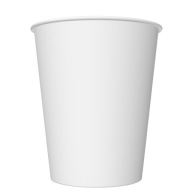 Jednorazové biele papierové poháre, párty grilovanie, narodeniny 250 ml/8 ks