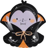 PAPIEROVÉ TANIERE DRACULA VAMPIRE halloween x6 23 cm