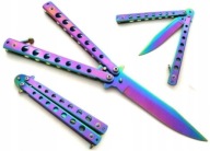 Tréningový nôž BALISONG RAINBOW