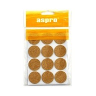 Aspro okrúhle korkové podložky 28mm 12ks A-40003-03-XXX