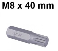 Bit 10mm RIBE M8 x 40mm D10R40M08A Jonnesway
