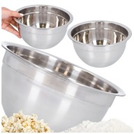 KOVOVÁ MISKA 20 cm, oceľ, univerzálna kuchyňa, rôzny riad, 2,3l