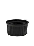 CREME BRULEE miska, forma na muffiny, ČIERNA