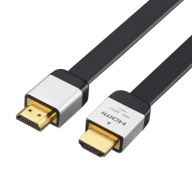 2M plochý HDMI kábel FULL HD 1080p 4K UHD SLIM 3D