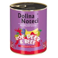 DOLINA NOTECI SUPERFOOD JELEŇ A HOVÄDZIE MÄSO 800g