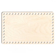 drevený základný košík dno 19x31cm obdĺžniková preglejka