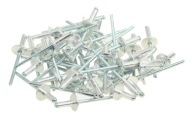 ALU SLEPÉ NITY S VEĽKOU HLAVOU 5 x 12 mm 50 kusov ROZŠÍR.