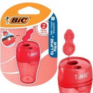 BIC školské strúhadlo na ceruzky 2 otvory čepeľ 8 mm 10,2 mm červená