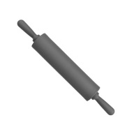 MALÝ SILIKÓNOVÝ OTOČNÝ VALEC NA CESTO, 30CM