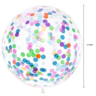 Obrovský GIANT balón s konfetami na narodeniny
