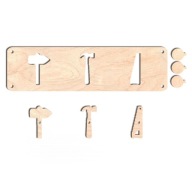 zmyslová manipulačná doska puzzle puz8