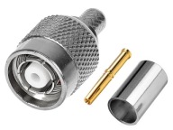 Zástrčka RTNC (RP-TNC) 50 Ohm nalisovaná na kábli H-155