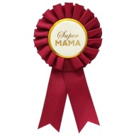 Špendlík ku dňu matiek KOTYLION červený SUPER MOM
