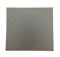 Čiapka samolepiaca 14mm KONGO GREY 2 053