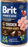 Brit Premium By Nature Chicken&HEARTS 400g