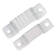 MONTÁŽNY DRŽIAK NA LED PÁS HADICE 230V 15MM 2 KS.