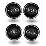 Emblémy, nálepky na kryty, ráfiky, odznaky, stredové kryty Audi na autá