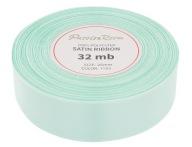 Ozdobná saténová stuha 25mm 32mb mint