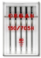 Ihly pre stroje Organ 130/705H Univerzálna hrúbka 80