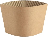Šedý náramok na ochranu pohárov 250/330 ml 50 ks.