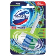Domestos 3v1 Power – WC blok s WC košíkom, 40 g – Borovica
