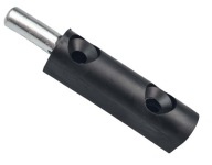 SKRUTOVANÝ PÁN DVERÍ z PVC W70 ČIERNY