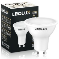 LED žiarovka GU10 7,5W = 70W SMD 6000K studená Premium LEDLUX nebliká