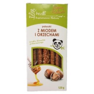 Tyčinky s medom a orechmi 120g
