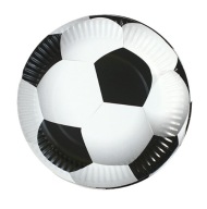 Taniere Papierové Taniere Futbal 23 cm 6 ks