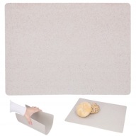 Veľká doska na krájanie 33x24 cm flexibilná plastová béžová kuchynská podložka