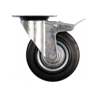 Gumové otočné koliesko s brzdou 75mm 87321 Vorel