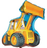 Fóliový balón RÝPADLO auto stavba vozidiel traktor narodeninová oslava 35cm
