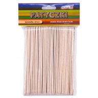JUMBO 15cm x 1,8cm 60ks Aliga prírodné drevené kreatívne paličky