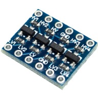4CH 3.3V 5V konvertor stavu logickej úrovne