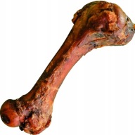 PAKO údená kosť s mäsom, prírodná maškrta pre psov, cca 30 cm