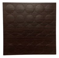 Samolepiaca čiapočka 14mm WENGE 405