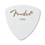 Trsátko gitarové FENDER Celluloid 346 White - Thin